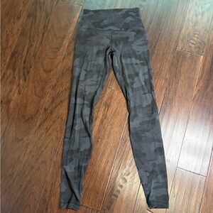 Lululemon Camouflage High-Waisted Leggings